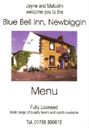 Tasty treats at The Blue Bell, Newbiggin